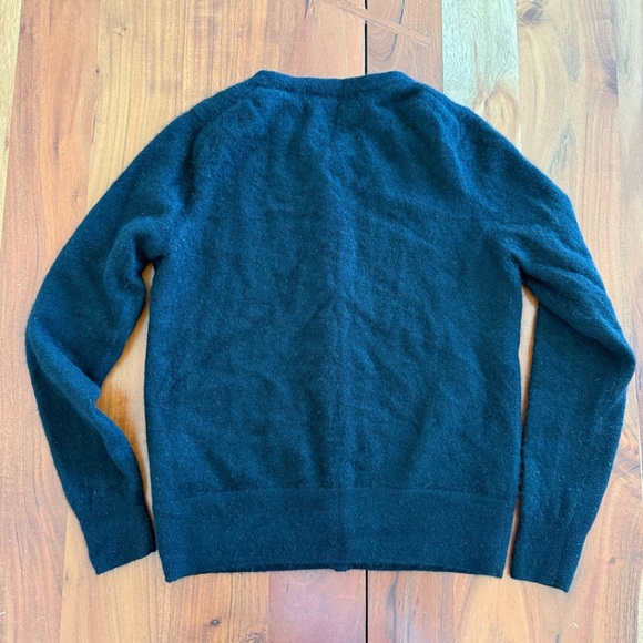 Quince Black Cashmere Women's Cardigan - Picture 9 of 9